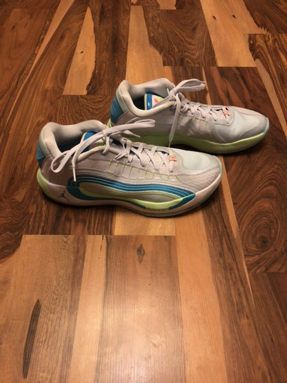 Nike Jordan Luka 4 - White/Green/Blue - Size 12