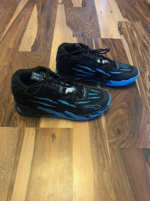 Puma Melo 2 Black/Blue - Size 11