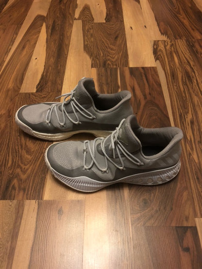Adidas Crazy Explosive Low Gray - Size 14