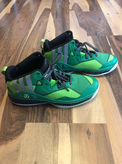 Adidas John Wall Green/Gray  - Size 10.5