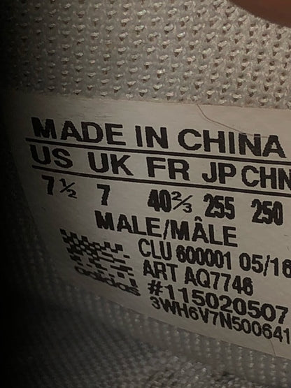 Adidas Crazy Explosive Gray/White/Black - Size 7.5