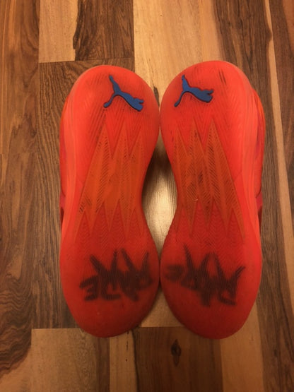Puma Lamelo Ball MB.02 Orange - Size 10.5