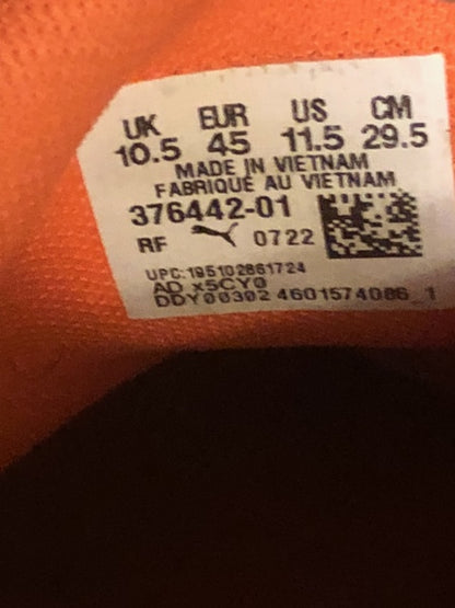 Puma Lamelo Ball MB.02 Orange - Size 10.5