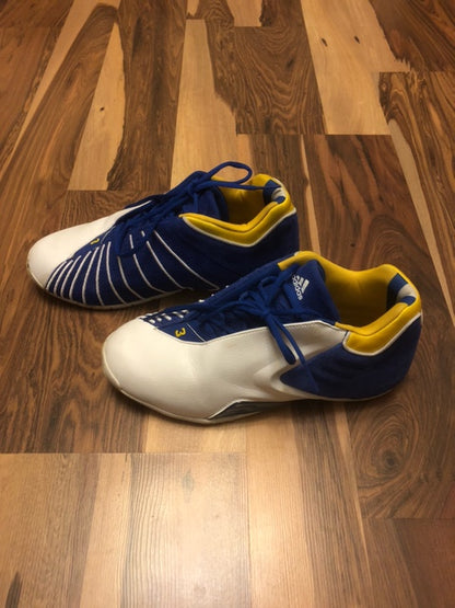 Adidas T Mac White/Yellow/Blue - Size 11.5