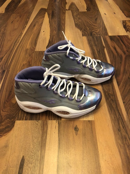 Reebok Allen Iverson - Gray/Purple - Size 7