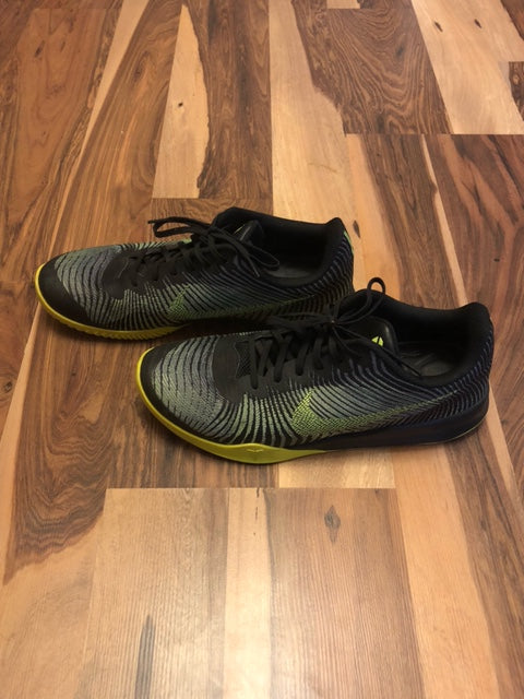 Nike Kobe Mentality 2 Green/Yellow/Black - Size 12