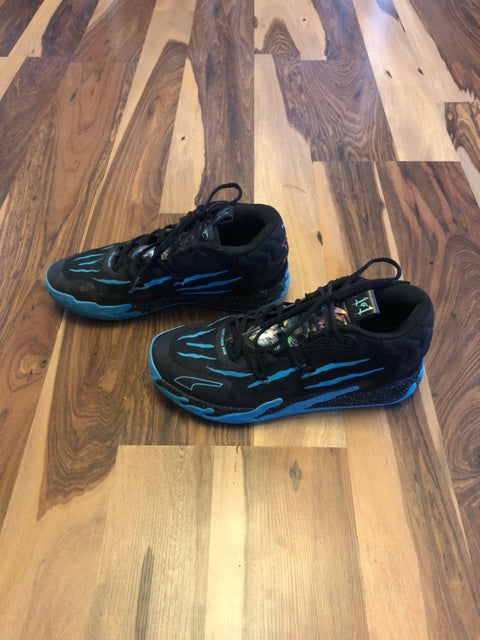 Puma Melo 2 Black/Blue - Size 11
