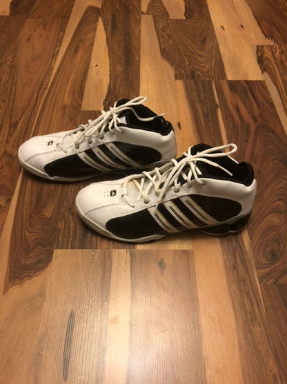 Adidas Pro Team White/Black - Size 12