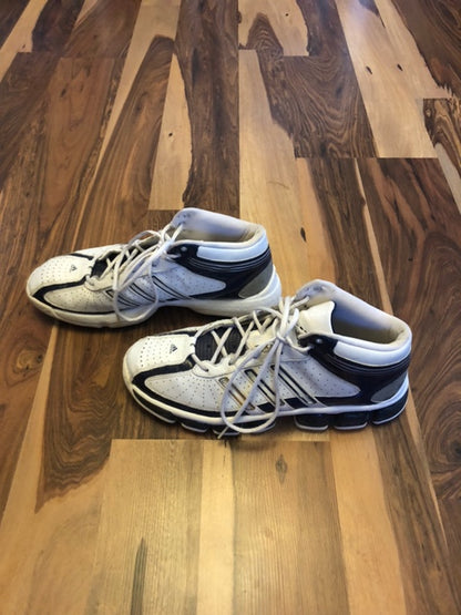 Adidas Pro White/Black - Size 12.5