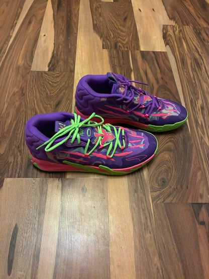 Puma Melo 03 Purple, Yellow - Size 12