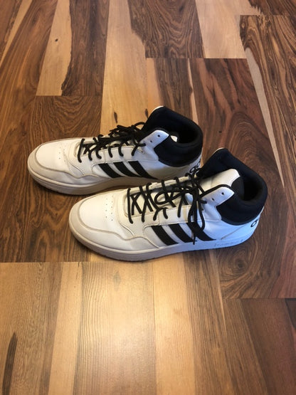 Adidas White/Black - Size 11