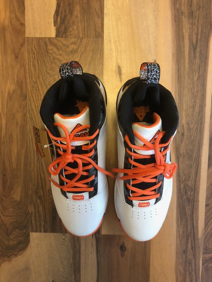 Peak White/Black/Orange - Size 9.5