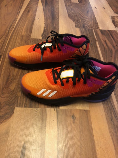 Adidas Don 4 Day of the Dead Orange/Black - Size 11.5