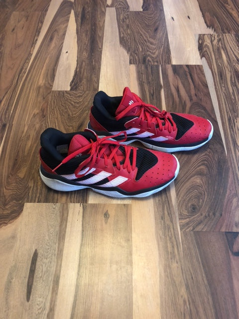 Adidas James Harden Step Back Red/White/Black - Size 12