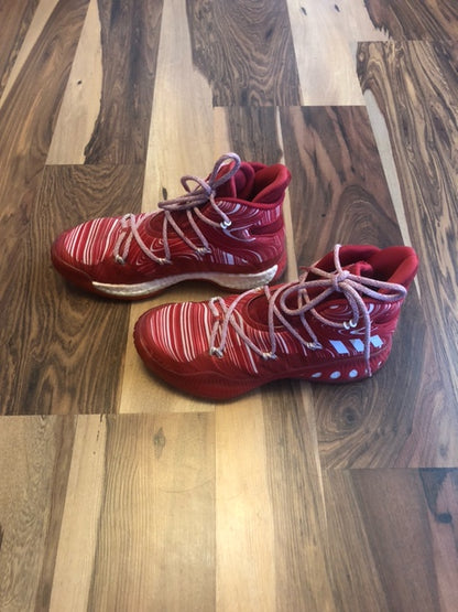 Adidas Crazy Explosive Red/White - Size 7.5
