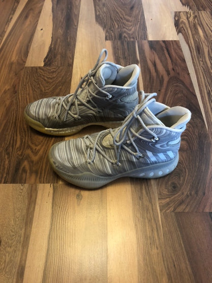 Adidas Crazy Explosive White/Gray - Size 7