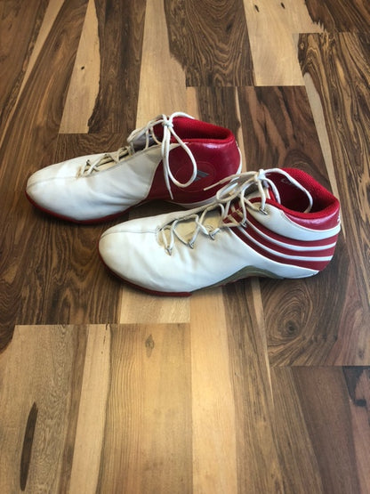 Adidas Game Day Lightning White/Red - Size 15