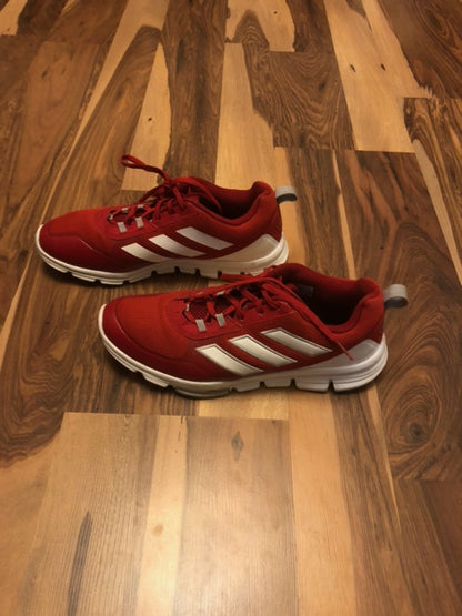 Adidas Trainers Red/White - Size 13
