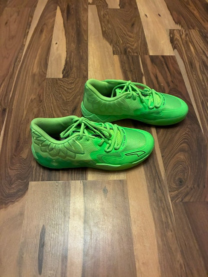 Puma Melo 1 Glow Green - Size 11.5