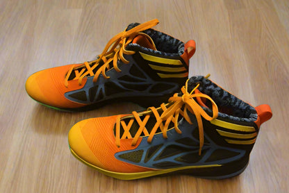 Adidas Crazy Fast Orange/Blue/Yellow - Size 10.5