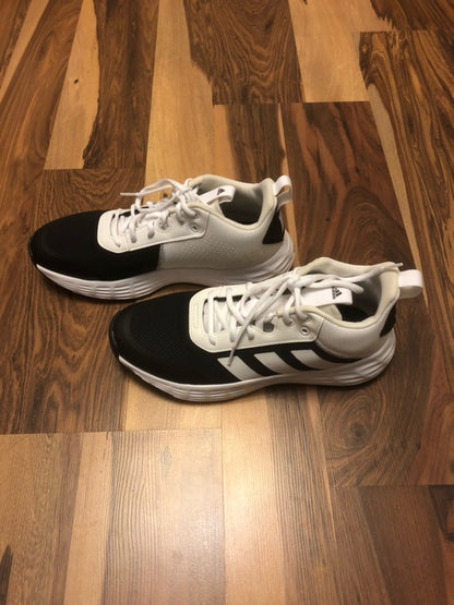 Adidas Own the Game White/Black - Size 10