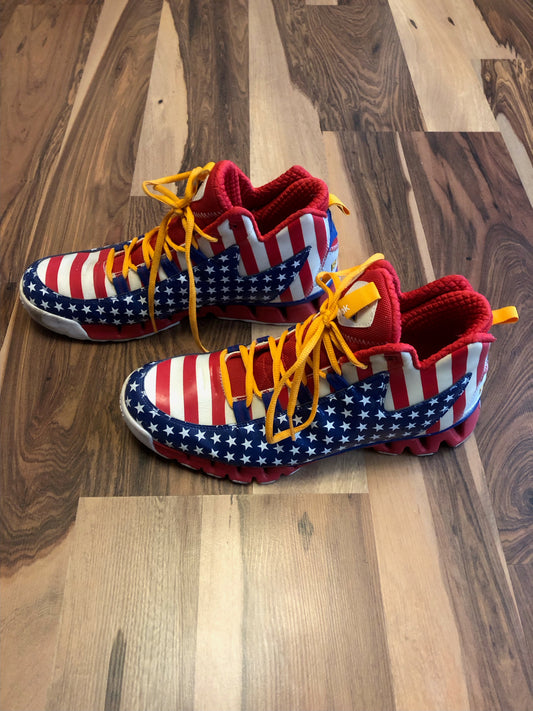 Reebok John Wall Red/White/Blue - Size 11