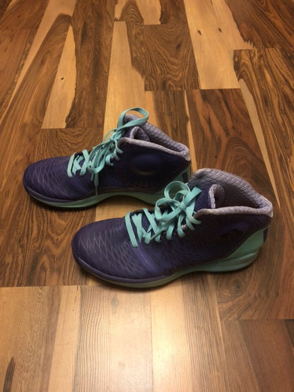 Adidas Derrick Rose Purple/Green - Size 12