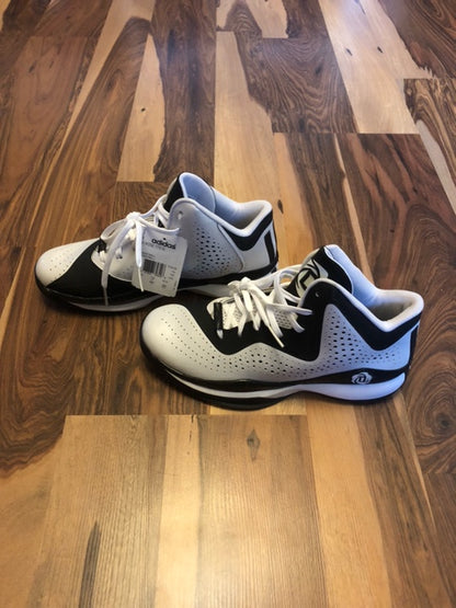 Adidas Derrick Rose White/Black - Size 8