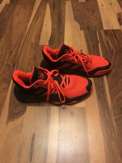 Adidas Donovan Mitchell 1 Orange/Black - Size 11.5