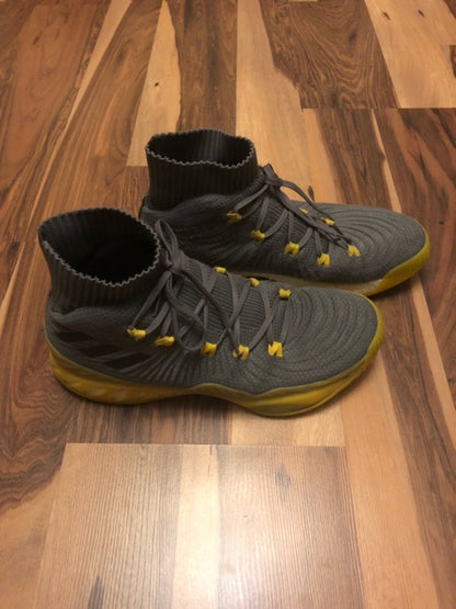 Adidas Crazy Explosive Gray/Yellow - Size 11.5