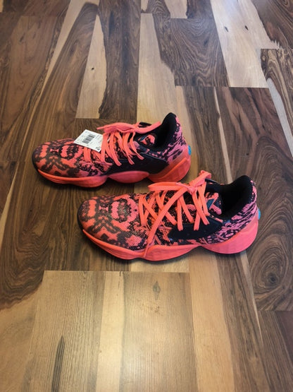 Adidas James Harden 4 Coral/Orange/Black - Size 10.5
