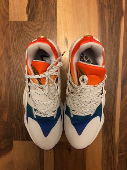 Adidas Harden 4 - Orange/White/Blue - Size 12