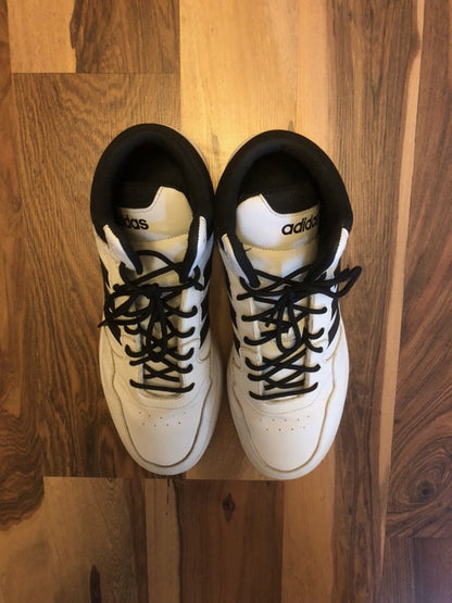 Adidas White/Black - Size 11