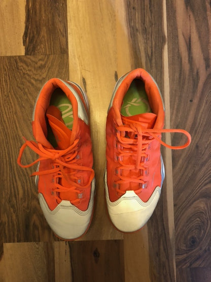 Reebok Question 96 Orange/Gray - Size 9.5