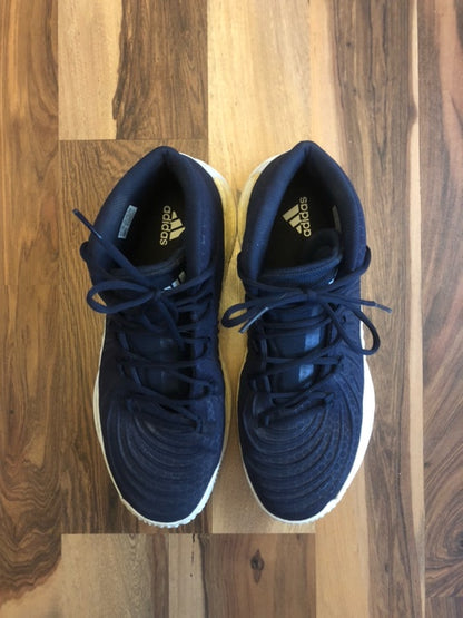 Adidas Crazy Explosive Dark Blue/White - Size 12.5