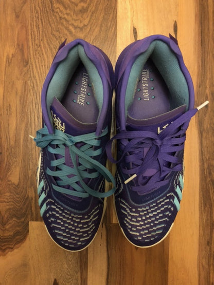 Donovan Mitchell 4 - Purple/Blue/White - Size 11
