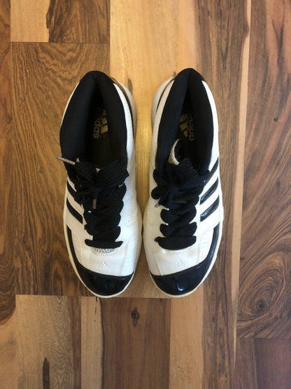 Adidas Pro White/Black - Size 10.5