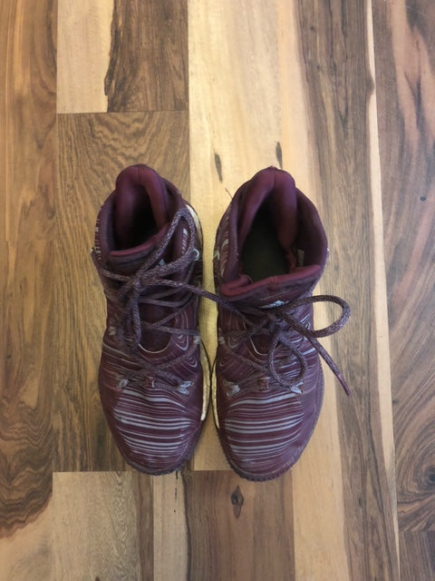 Adidas Crazy Explosive Maroon/White - Size 7.5