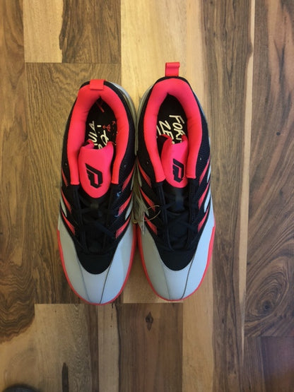 Adidas Damien Lillard Dame Certified 3 Gray/Blac/Red - Size 12