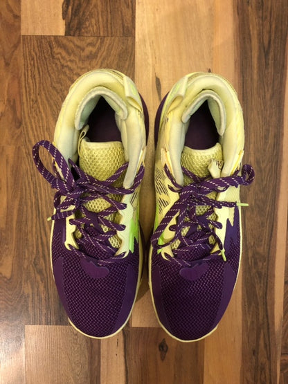 Adidas Damien Lillard 8 - Yellow/Purple - Size 11