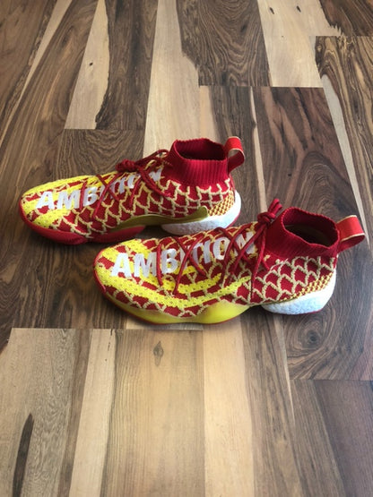 Adidas Pharrell Williams Chinese New Year - Red/Yellow/White - Size 12