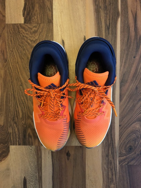 Adidas Donovan Mitchell 2 Orange/Blue/White - Size 10.5