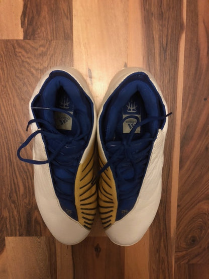 Adidas T Mac White/Yellow/Blue - Size 12