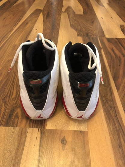 Jordan - White/Red  - Size 11.5