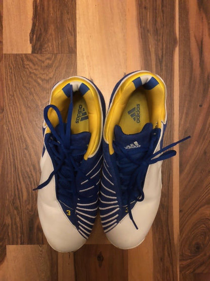 Adidas T Mac White/Yellow/Blue - Size 11.5