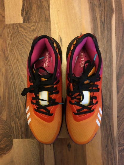 Adidas Don 4 Day of the Dead Orange/Black - Size 11.5