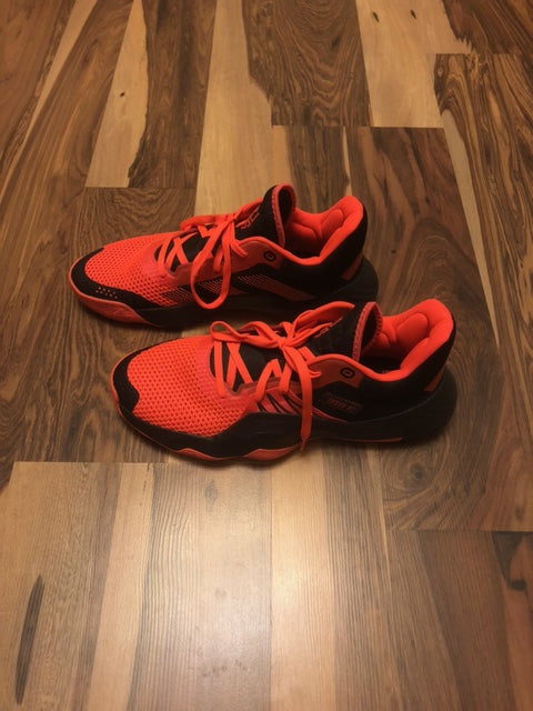 Adidas Donovan Mitchell 1 Orange/Black - Size 11.5