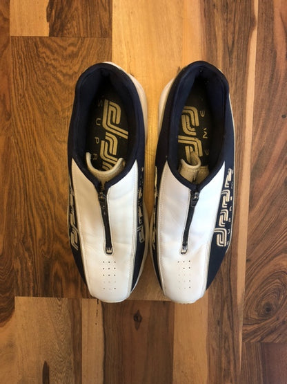 Dada Supreme "Zip Up" White/Blue - Size 11.5