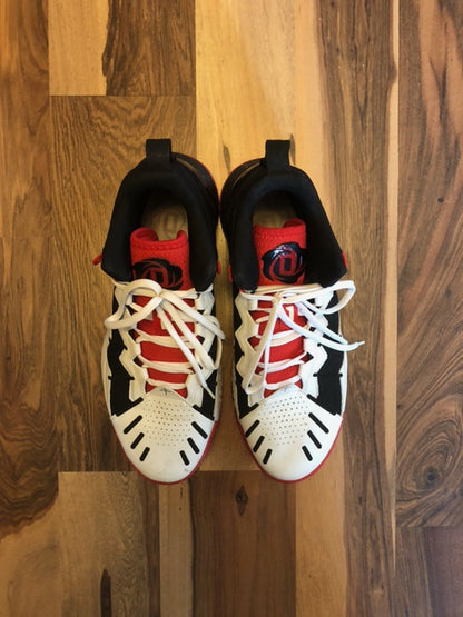 Adidas Derrick Rose Son of Chi White/Red/Black - Size 10.5