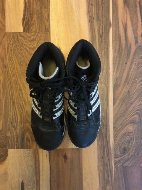 Adidas Pro Team Black/White - Size 11